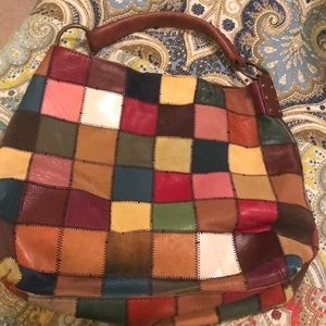 Lucky Brand patchwork bag